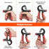 NIYIKOW Adjustable Grip Strength Trainer - Hand Grip Strengthener, 22-132Lbs Resistance for Musicians & Athletes