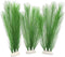 Aquarium Plastic Silk Plant Decorations, 3 Pcs Artificial Green Water Plants Safe for All Fish & Pets