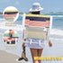 MIIEELO Outdoor Foldable Camp Chair, Portable Leisure Chair with Arm Rest, Sturdy & Comfortable Foldable Beach Chair