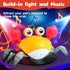 Crawling Crab Dog Toys, Interactive USB Rechargeable Toy with Music Sounds & Lights for Dogs and Cats