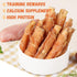 Natural Dog Treats, Chicken Wrapped Beef Cartilage, Long-Lasting High Protein Training Treats, 12-13 Counts