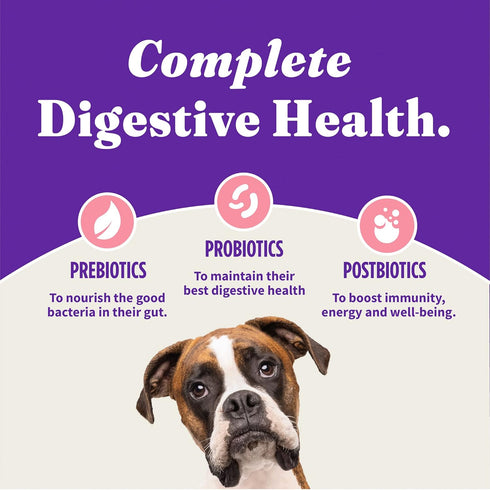 Halo Purely for Pets Holistic Dog Food, Complete Digestive Health Wild-Caught Salmon and Whitefish, 3.5 lb Bag