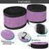 PetAmi Collapsible Dog Food and Water Bowls - 2 Travel Bowls Kit, Portable No Spill Pet Dish for Camping