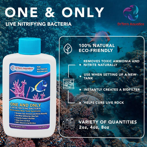 DrTim's Aquatics Saltwater One & Only, 2 oz for Aquariums