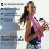 Ice & Sweat Towels, 43.3" x 15.7" - Cooling Neck Wraps for Quick Cool Down in Summer Heat for Gym, Running, Golf, Yoga