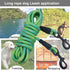 BTINESFUL Dog Tie-Out Long Tether Rope Leash, 8ft/12ft/20ft/30ft/50ft/75ft for Large Medium Small Dogs Training