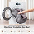 MIXJOY Dog Beds for Medium Dogs, Washable Orthopedic Rectangle Bed, Soft Rabbit-Velvet Cozy Cuddler with Anti-Slip