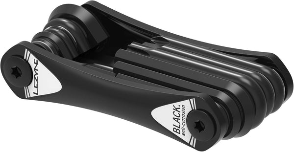 LEZYNE RAP II Bicycle Multi-Tool 12 in 1, Compact Bike Tool with Anti-Corrosion Bits, Hex, Phillips, Flathead