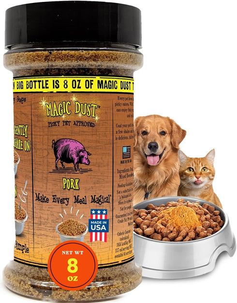 Wild Meadow Farms - Magic Dust Pork Jerky Topper, Single Protein Pet