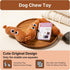 (2 Sausage Squeaky Dog Toy for Small & Medium Dogs, Squeaky Plush Chewer, Puppy Teething & Dental Care, Cotton Filled