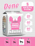 Female-60PCS, Dono Dog and Cat Diapers Disposable Female Dog Period Diaper for Heat with Wetness Indicator, Super