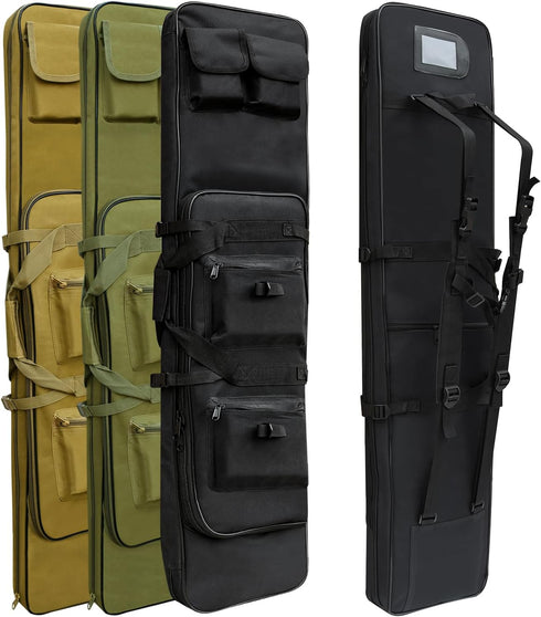 RUBY.Q Rifle Bag, Tactical Long Rifle Backpack, Portable Shotgun Case for Firearm Storage