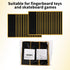 Sinbana 30pcs 110x38mm/4.33x1.5in PRO Fingerboard Grip Tape, Foam Grip Strips for Fingerboard Skateboards Stickers Foam