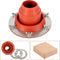 Tent Stove Jack Kit, Silicone High Temp Flexible Roof Jack Pipe Boot for Bell Tent, Yurt, and Wood Burner