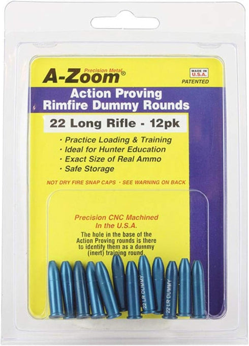 A-ZOOM Dummy Rimfire Action Proving Round