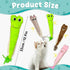 Cats,10.24inches 2 Andiker Catnip Toys for Indoor Plush Toy for Cats with Crinkle Paper Inside,Fluffy cat Toy