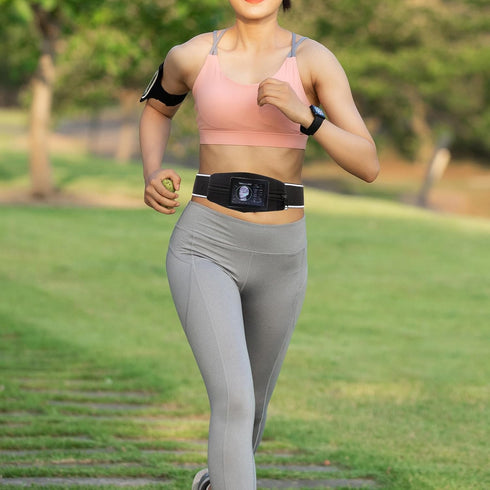 LJHYSD Insulin Pump Belt, Expandable Medical Waist Pouch, Diabetic Running Belt with Pocket, Adjustable Waist, Diabetic