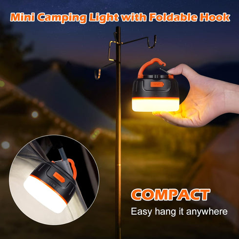 1000LM 150H 5200mAh Sinvitron LED Camping Lantern Rechargeable with Remote Control - Runtime Tent Light