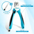 Boshel Large Dog Nail Clippers with Safety Guard to Avoid Over-Cutting Nails and Free Nail File, Razor Sharp Blades