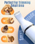 Trimmer 3 1 2 oneisall Dog Nail Grinder and Paw Kit in Quiet Rechargeable Electric Pet Nail Grinder with LED Lights