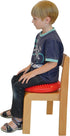 12 Inches Gymnic Disc 'o' Sit Jr. Inflatable Seat Cushion, Red