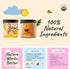 kin+kind Organic Pumpkin Powder for Dogs & Cats, Natural Formula with Flax Seed, Ginger, Turmeric, Coconut - 8oz