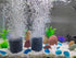 AQUANEAT 2 Pack Aquarium Air Stones, 2x2 inch Aerator Bubble Diffuser, Air Pump Accessories for Hydroponic, Pond