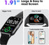 Smart Watch for Men Women, 1.91'' Big Font No App/Phone Required, Fitness Tracker with Bluetooth Call, Heart Rate