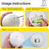 Migipaws Interactive Cat Toys, Butterfly & Feather Kitten Toy, Automatic Spinning Ball for Indoor Bored Cats, 3