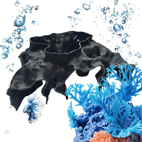 Generic Aquarium Shrimp Tunnel,Stable Hiding Hole Tunnel Shelter | Shrimp Tank Hideouts Decor | for Beginners Feeding