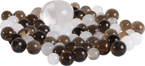 Aqueon Pure Betta Beads, Black & White