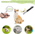 JIURUN Dog Treat Pouch: Training Treat Pouch with Clicker, Whistle, Collapsible Bowl, 2 Poop Bags
