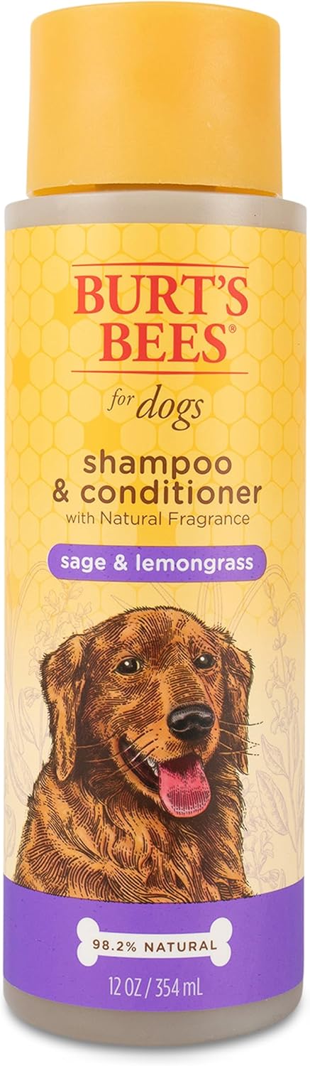 Burt's Bees for Pets Tearless 2 in 1 Shampoo and Conditioner -