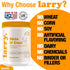 Salmon Oil for Dogs by Larry, Dog Supplements for Itchy Skin & Allergy Relief, 120 Soft Chews for All Breeds