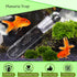 Planaria Trap Crystal Red Shrimp Tank Aquarium Bristle Worm Catcher, Shrimp Dwarf Shrimp Ghost Shrimp Live Freshwater Cleaning Supplies Clear Glass Leeches Catching Tube (3 Holes) by Aquarium Supplies