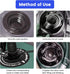 Inflatable Boat Air Valve, 2PCS Replacement Caps Boat Spiral Air Plugs One-Way Inflation for Inflatable Raft Boat Kayak