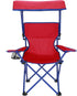 Generic (125 lb. Canopy Chair with Safety Lock Capacity), Red/Blue