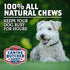 Beef Rawhide Chips for Dogs - Single-Ingredient USA Rawhide Chews (3 lb), All-Natural Collagen