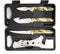 GVDV Hunting Knife Set, Deer Hunting Gear Butcher Game Processor Set with 6 Pieces for Field Dressing