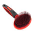Tuff Pupper Round Bristle Soft Brush for Dogs and Cats | Gentle Grooming Tool for Short or Long Hair | Soft Pin for