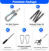 Hammock Trimming, ATESON Pet Dog Grooming Harness for Medium Dogs Nail Dog Sling for Cutting Nails, Dog Hanging Holder