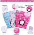 3 Pack BDD05L CuteBone Dog Diapers Female Reusable Doggy Diapers with One Suspender for Small Medium Large Dog Period