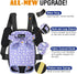 Backpack, Backpack Pawaboo Pet Carrier Adjustable Pet Front Cat Dog Carrier Purse Travel Bag, Legs Out, Easy-Fit