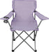 Generic Basic Quad Folding Camp Chair with Cup Holder, Lavender Adult Portable Outdoor