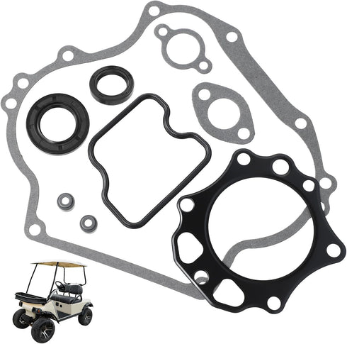 Roykaw Golf Cart Gaskets and Seals Rebuild Kit | Compatible with Club Car DS/Precedent 1992-up FE290 Engine Gas Models