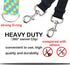 Pet Dog Grooming Arm Accessories - Adjustable Belly Straps with Connector, Nylon Restraint Noose (Color-1, Short)