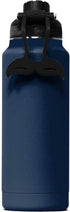 ORCA 34oz Insulated Stainless Steel Water Bottle - Powder Coat Finish & Silicone Grip, Dishwasher Safe