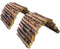 Hamiledyi Hamster Bridge, Rat Ladder Wooden Bridge Toy for Small Animals, Natural Hideout (Pack of 2)