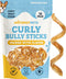 hotspot pets Curly Spring Bully Sticks for Dogs - (12 Pack) Premium