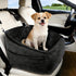 Garvee Dog Booster Car Seat, Comfy Dog Bed for Car with Safety